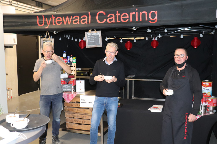 First food production with purified rainwater